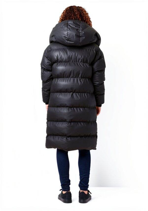 Veste femme Bestseller capuche manches longues noir-4