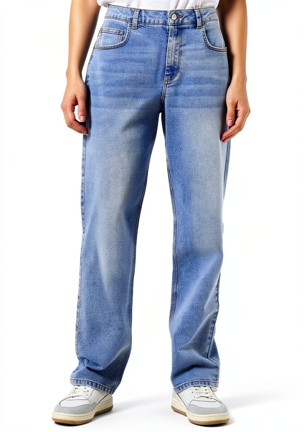 NOISY MAY Jeans Femme Bleu Jeans Clair Taille 25W à 32W