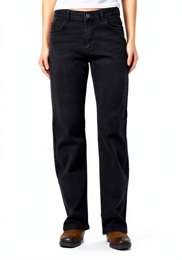 Noisy May Jean Noir coupe droite femme jeune-2