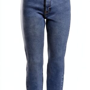 Bestseller Jean Femme Slim Fit Denim Bleu Taille Haute-0