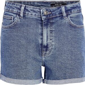 Bermuda Shorts Femme Bestseller Coton Slim Fit Bleu-0