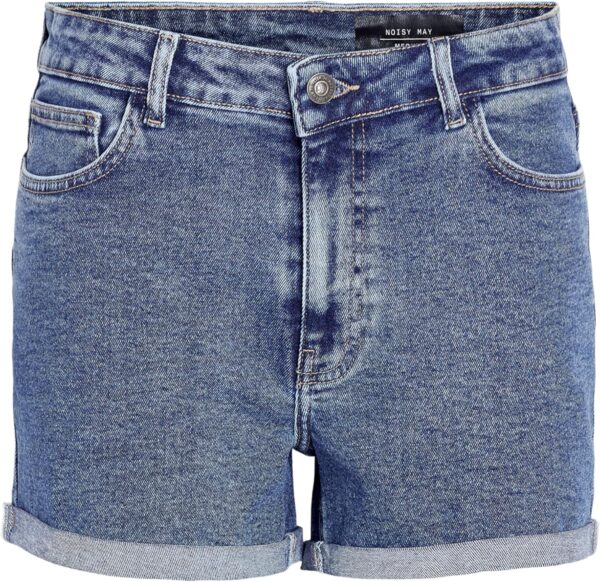 Bermuda Shorts Femme Bestseller Coton Slim Fit Bleu-0