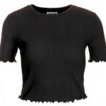 T-shirt femme Bestseller col rond manches courtes coupe-0