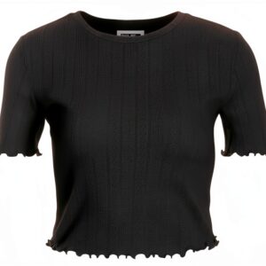 T-shirt femme Bestseller col rond manches courtes coupe-0