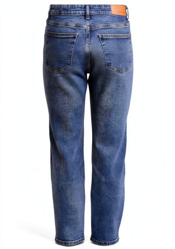 Bestseller Jean Femme Slim Fit Denim Bleu Taille Haute-1