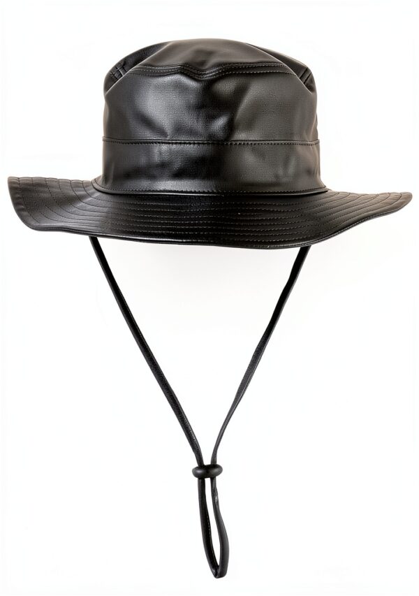 Chapeau bob femme Bestseller fermeture boucle noir Kalamata-0