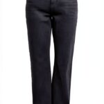 Noisy May Jean Noir coupe droite femme jeune-0