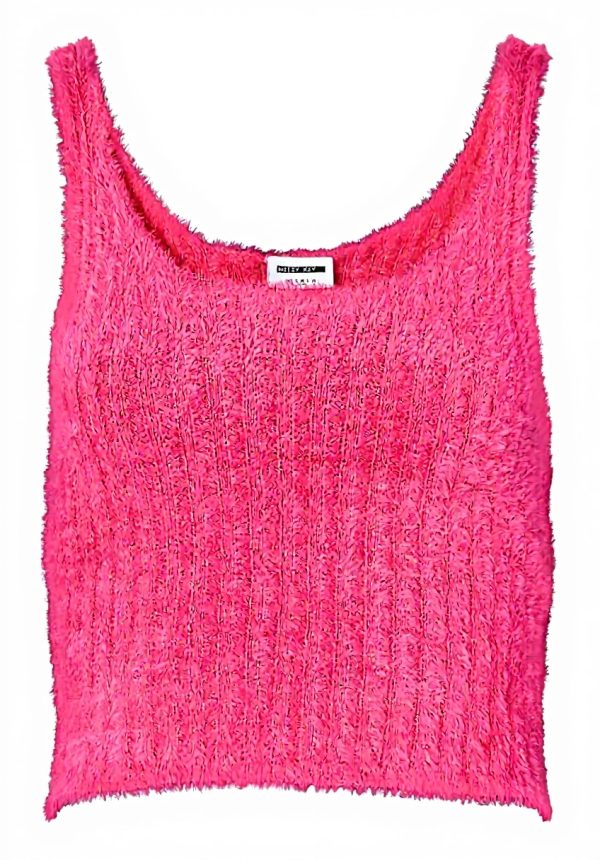 Noisy may Embroidered Sweet Tank Top Women Fitted Soft
