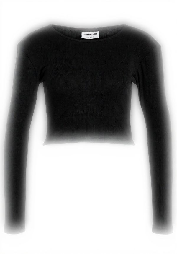 NOISY MAY Nmmaya Long Sleeve O Neck Top Womens T Shirt