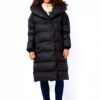 Veste femme Bestseller capuche manches longues noir-3