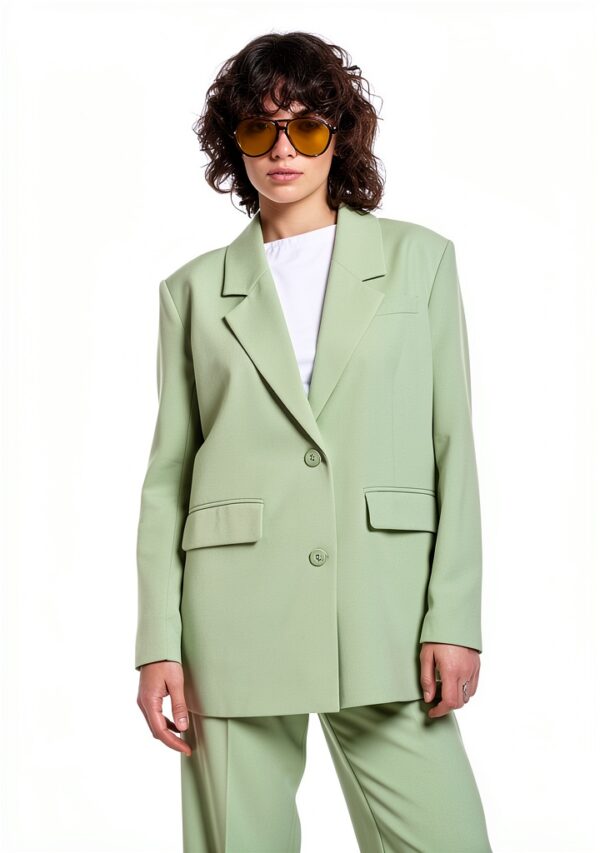 Blazer femme Noisy may polyester classique épaules-1