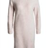 Robe tricot femme Bestseller col roulé polyester recyclé-1