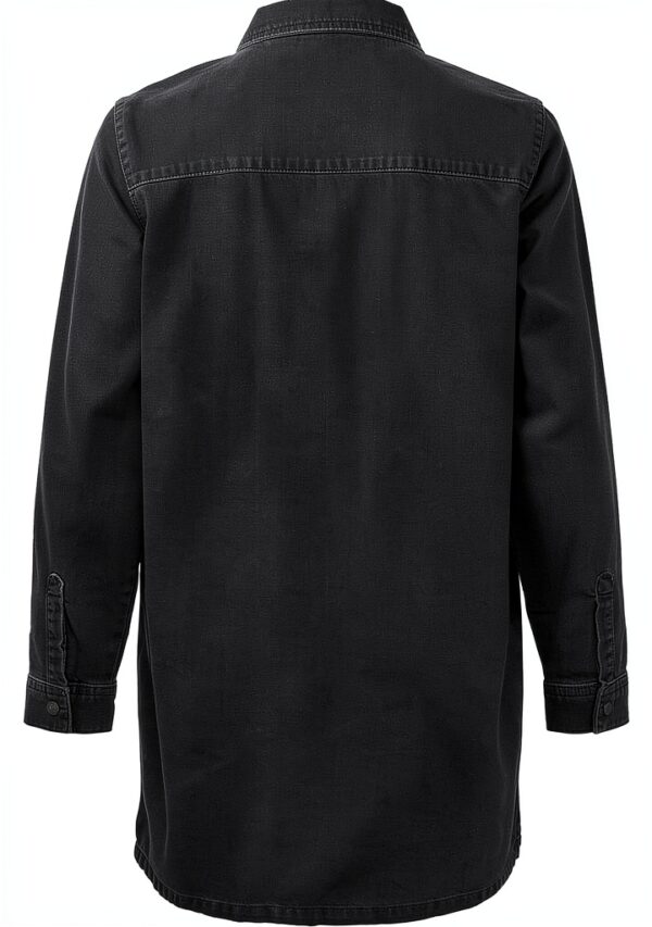 Noisy May Robe courte col chemise manches longes femme-1