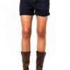 Shorts femme Bestseller noir design 5 poches confortable-5