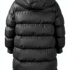Veste femme Bestseller capuche manches longues noir-1