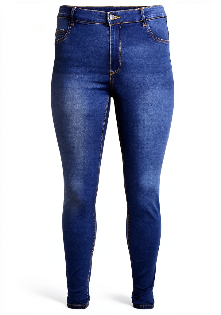 Femme portant le jean Bestseller en position debout