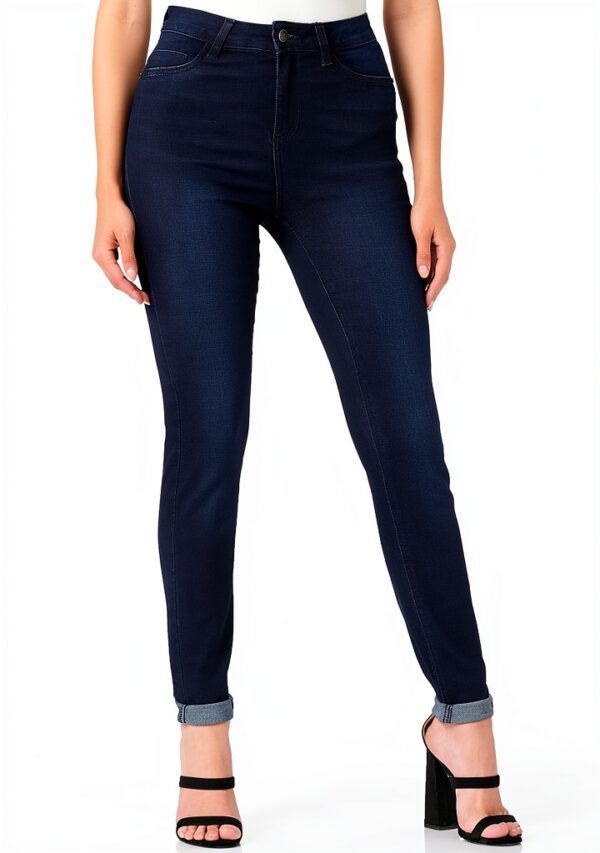 Bestseller Jean Femme Coton Extensible Fermeture Éclair-0