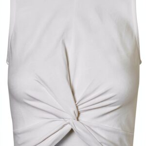 Débardeur Femme Coton Extensible Blanc Éclatant Taille L-0