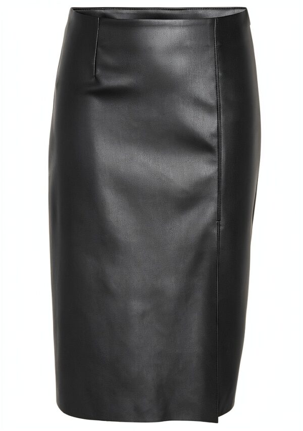 Jupe femme noir stretch Bestseller élastique-2