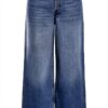Jean Noisy May Denim Bleu Femme Coupe Large-0
