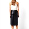 Jupe femme noir stretch Bestseller élastique-6
