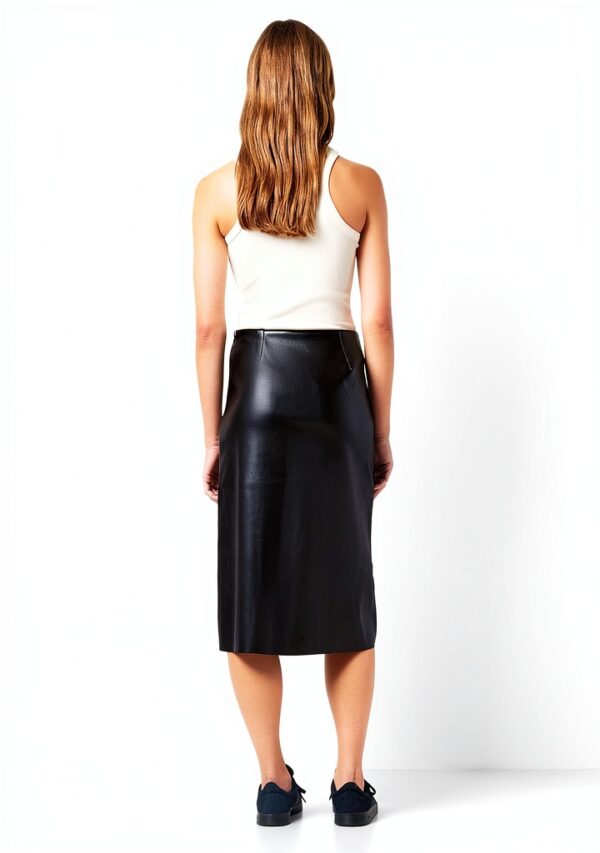 Jupe femme noir stretch Bestseller élastique-6