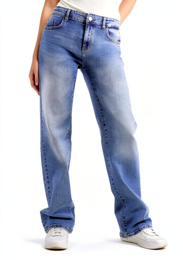 Jean femme loose fit Bestseller Bleu 30W/32L-2