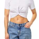Short en jean femme Bleu Jeans Clair Bestseller-0