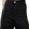 Jean femme slim fit NOISY MAY noir taille haute-6