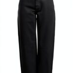 Vêtements femme Noir Noisy May coupe baril haute-0