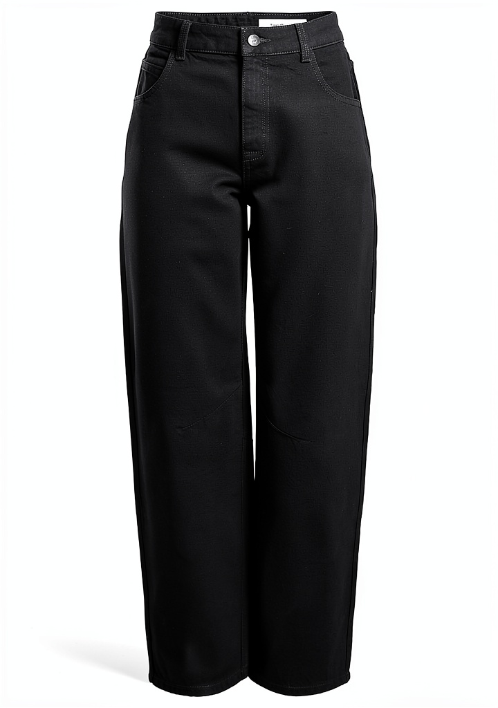 Vêtement femme Noir Noisy May coupe baril haute