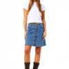 Jupe en jean Bleu-clair femme Bestseller A/S-3