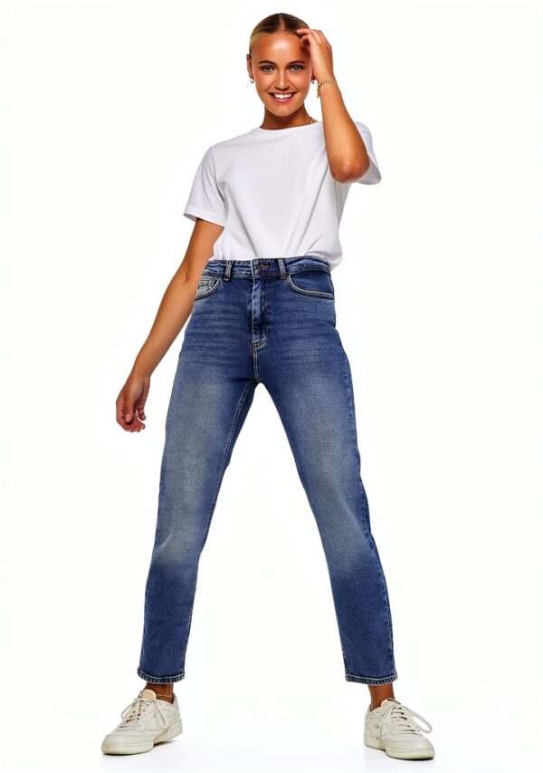 Jean Bleu Denim Foncé Noisy may Femme-6