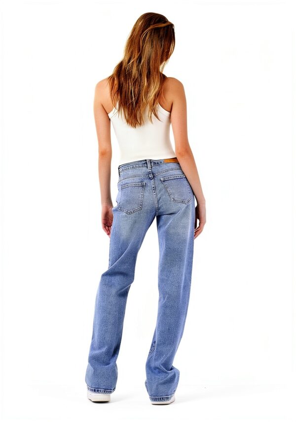 Jean femme loose fit Bestseller Bleu 30W/32L-4