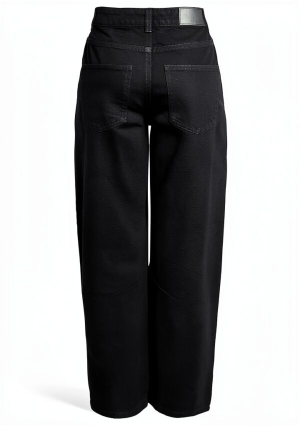 Vêtements femme Noir Noisy May coupe baril haute-3