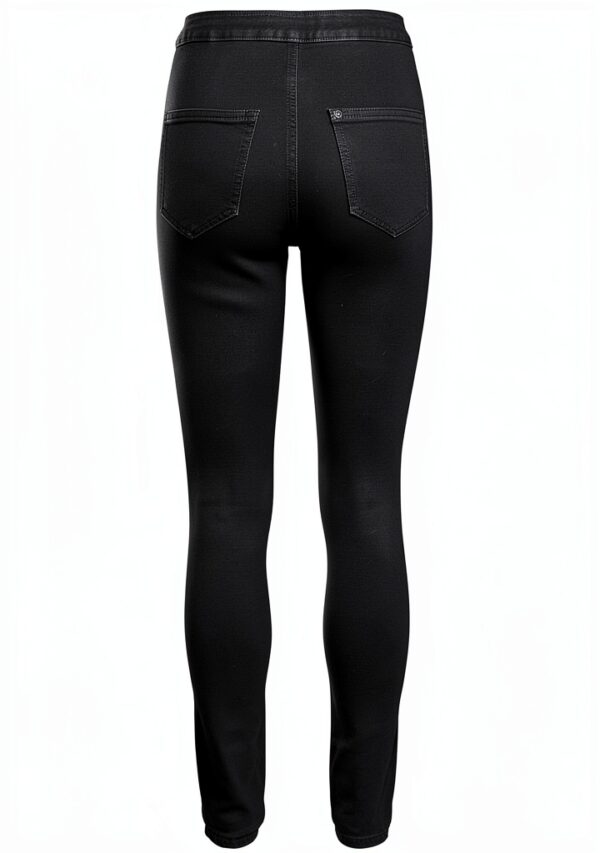 Jean femme slim fit NOISY MAY noir taille haute-1
