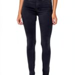 Jean Skinny Femme Gris Foncé Bestseller Taille-0