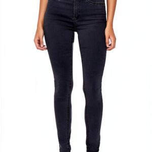 Jean Skinny Femme Gris Foncé Bestseller Taille-0