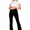 Pantalons femme noir Bestseller A/S confortable-0