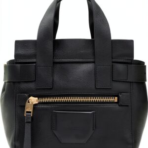 AllSaints Perez Mini Sac Noir-0