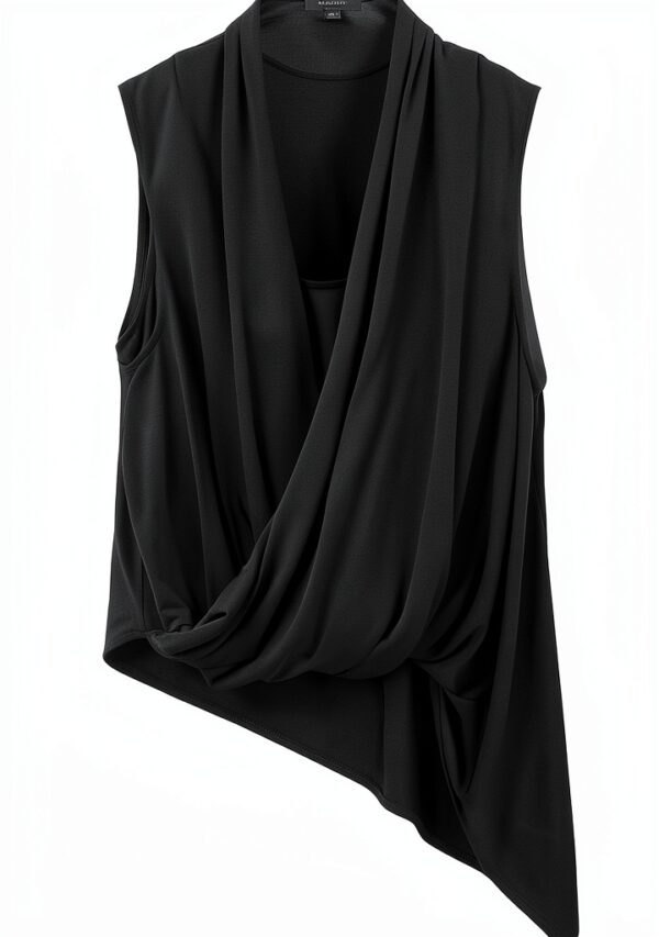 AllSaints Femmes Adaline Top Regular - Noir Taille UK 8/US 4-6