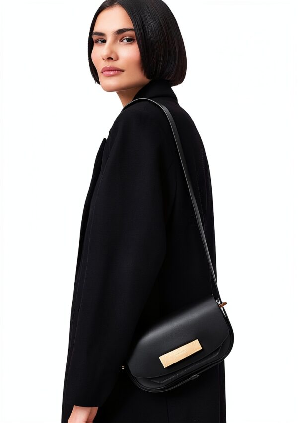 AllSaints Etta Xbody Sacoche Noir-3