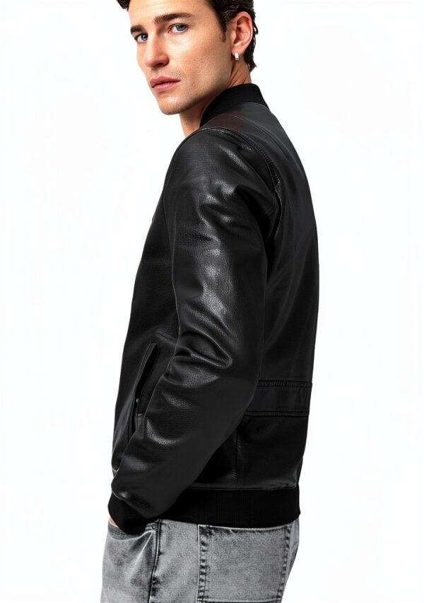 AllSaints Morten Bomber Bomber Jacket Homme-4