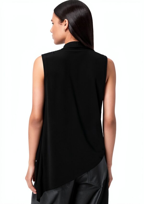 AllSaints Femmes Adaline Top Regular - Noir Taille UK 8/US 4-2