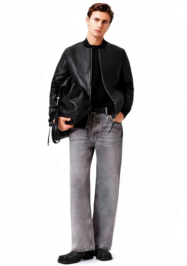 AllSaints Morten Bomber Bomber Jacket Homme-6
