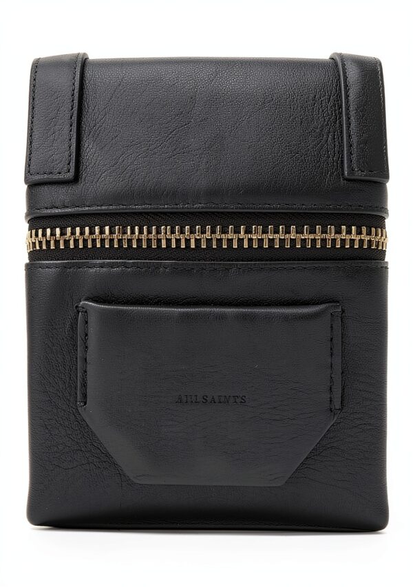 AllSaints Perez Mini Sac Noir-3