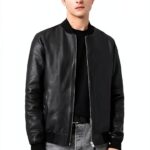 AllSaints Morten Bomber Bomber Jacket Homme-0