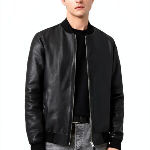 AllSaints Morten Bomber Bomber Jacket Homme-0