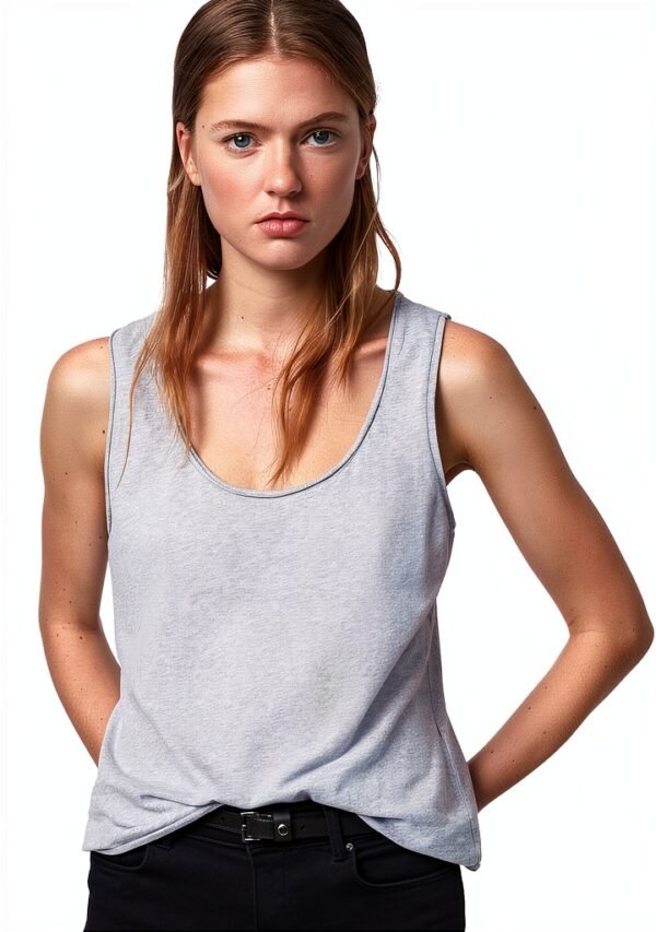 AllSaints Emelyn Tonic Débardeur sans manches en coton pour femme-0