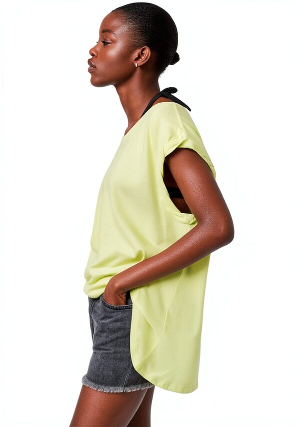 AllSaints Sanza Débardeur surdimensionné en lin mélangé pour femme-2